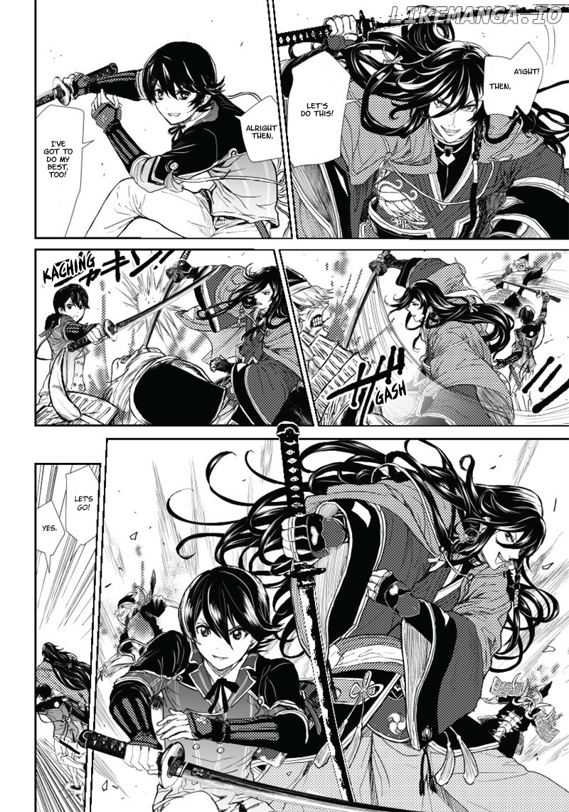 Manga Musical "Touken Ranbu" Bakumatsu Tenrouden chapter 2 - page 15