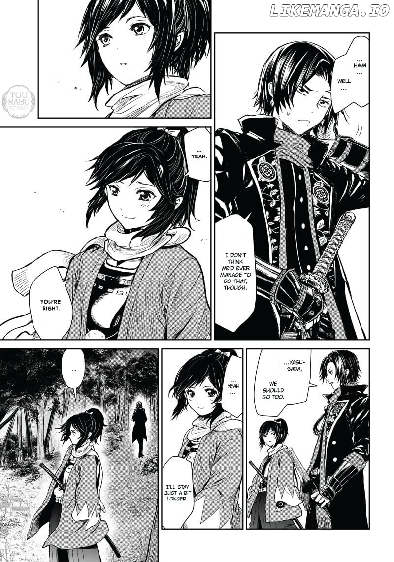 Manga Musical "Touken Ranbu" Bakumatsu Tenrouden chapter 2 - page 22