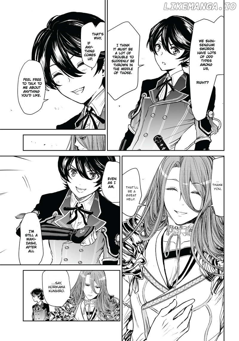 Manga Musical "Touken Ranbu" Bakumatsu Tenrouden chapter 2 - page 36