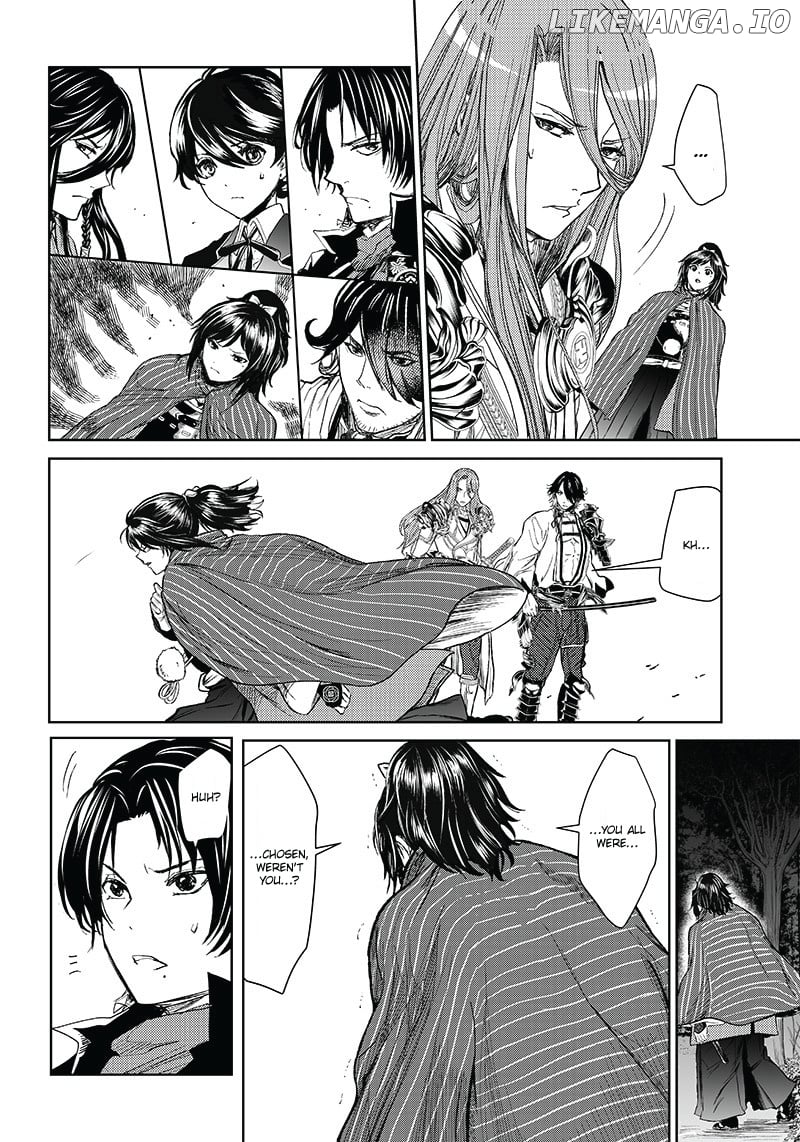 Manga Musical "Touken Ranbu" Bakumatsu Tenrouden chapter 3 - page 11