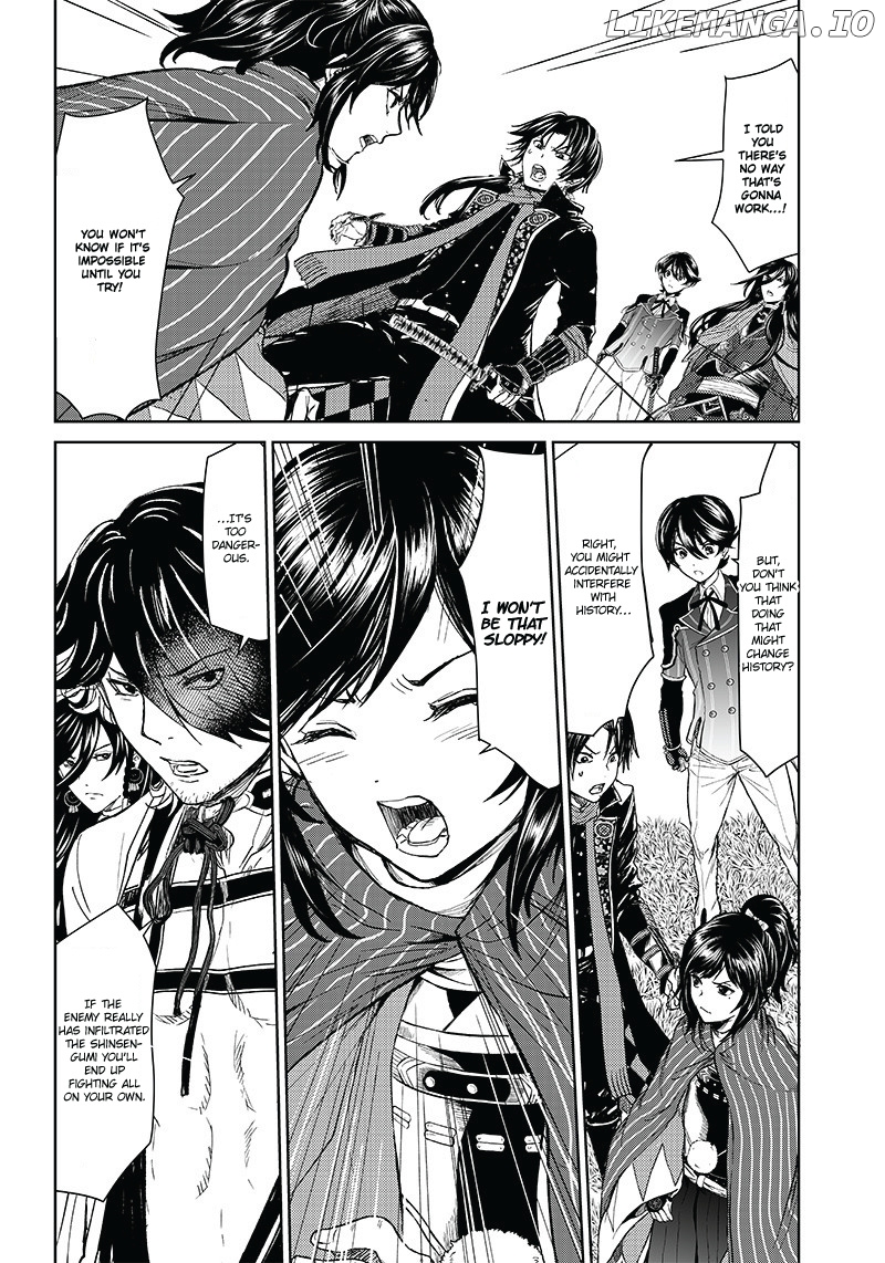 Manga Musical "Touken Ranbu" Bakumatsu Tenrouden chapter 3 - page 9