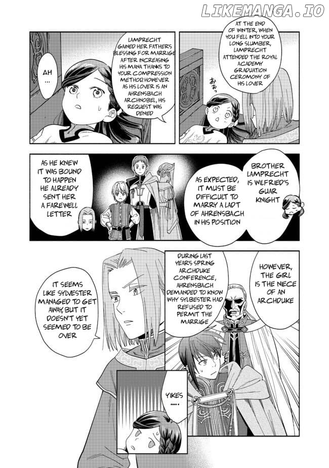 Honzuki No Gekokujou ~Shisho Ni Naru Tame Ni Wa Shudan Wo Erandeiraremasen~ Dai 4-Bu 「 Kizokuin No Toshokan Wo Sukuitai!」 Chapter 1 - page 27