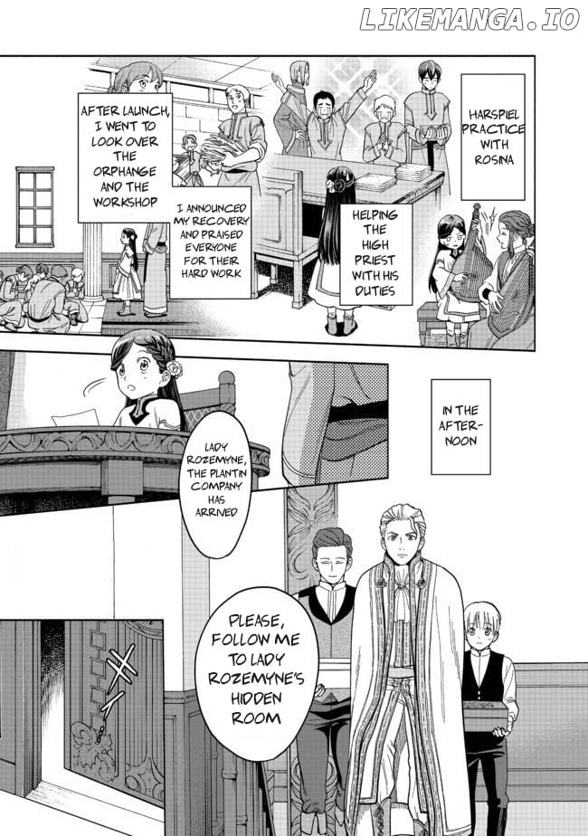 Honzuki No Gekokujou ~Shisho Ni Naru Tame Ni Wa Shudan Wo Erandeiraremasen~ Dai 4-Bu 「 Kizokuin No Toshokan Wo Sukuitai!」 Chapter 1 - page 40