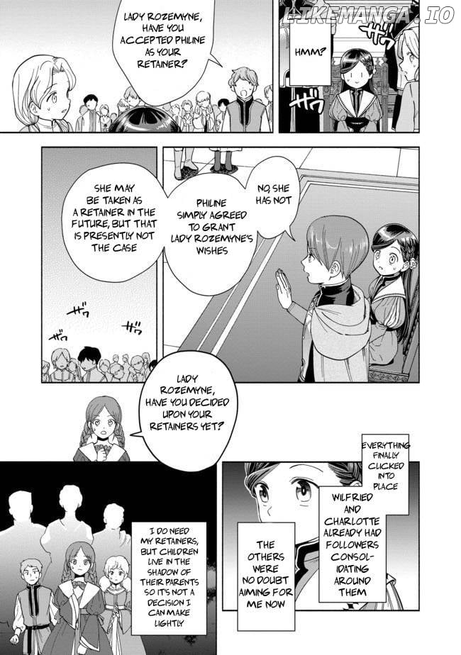 Honzuki No Gekokujou ~Shisho Ni Naru Tame Ni Wa Shudan Wo Erandeiraremasen~ Dai 4-Bu 「 Kizokuin No Toshokan Wo Sukuitai!」 Chapter 3 - page 22