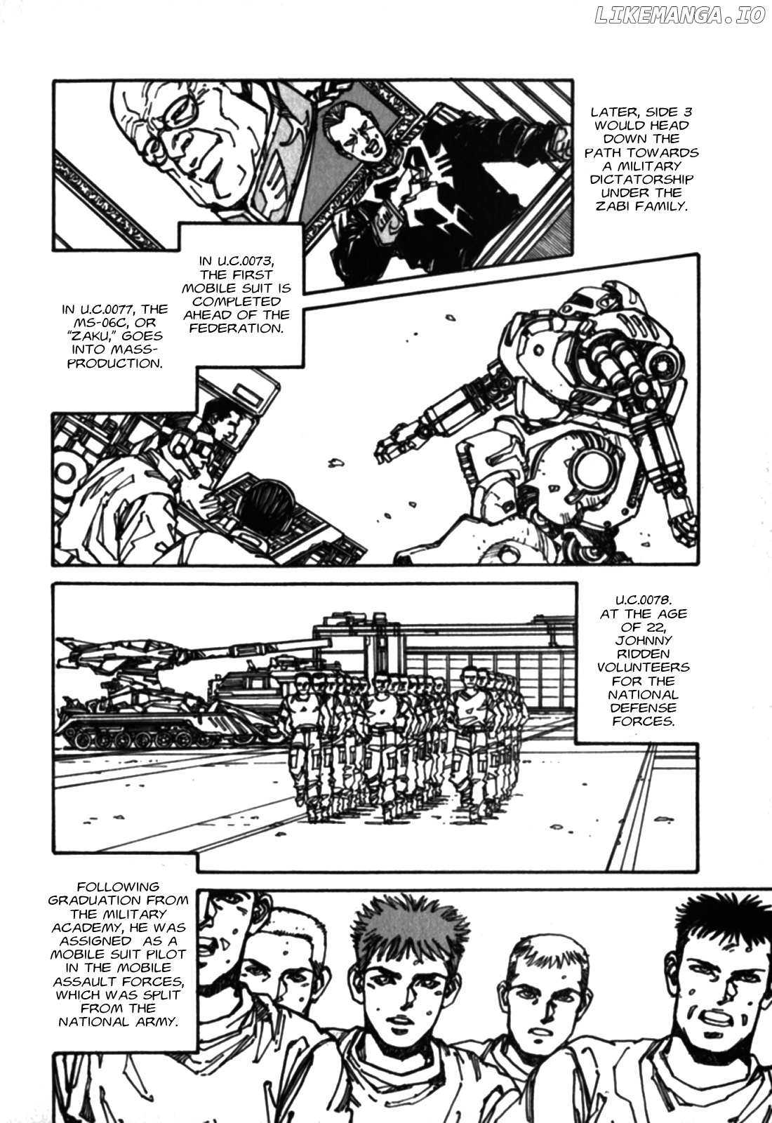 Gundam Pilot Series of Biographies - The Brave Soldiers in the Sky chapter 1 - page 23