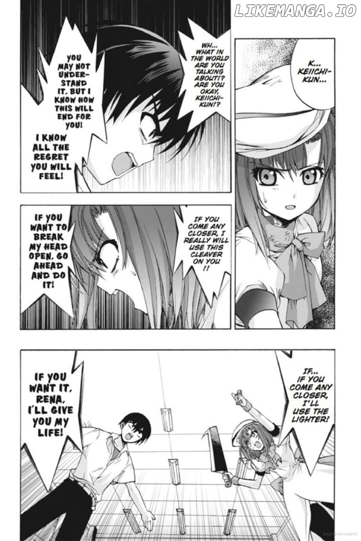 Higurashi No Naku Koro Ni ~ Tsumihoroboshihen chapter 14 - page 20