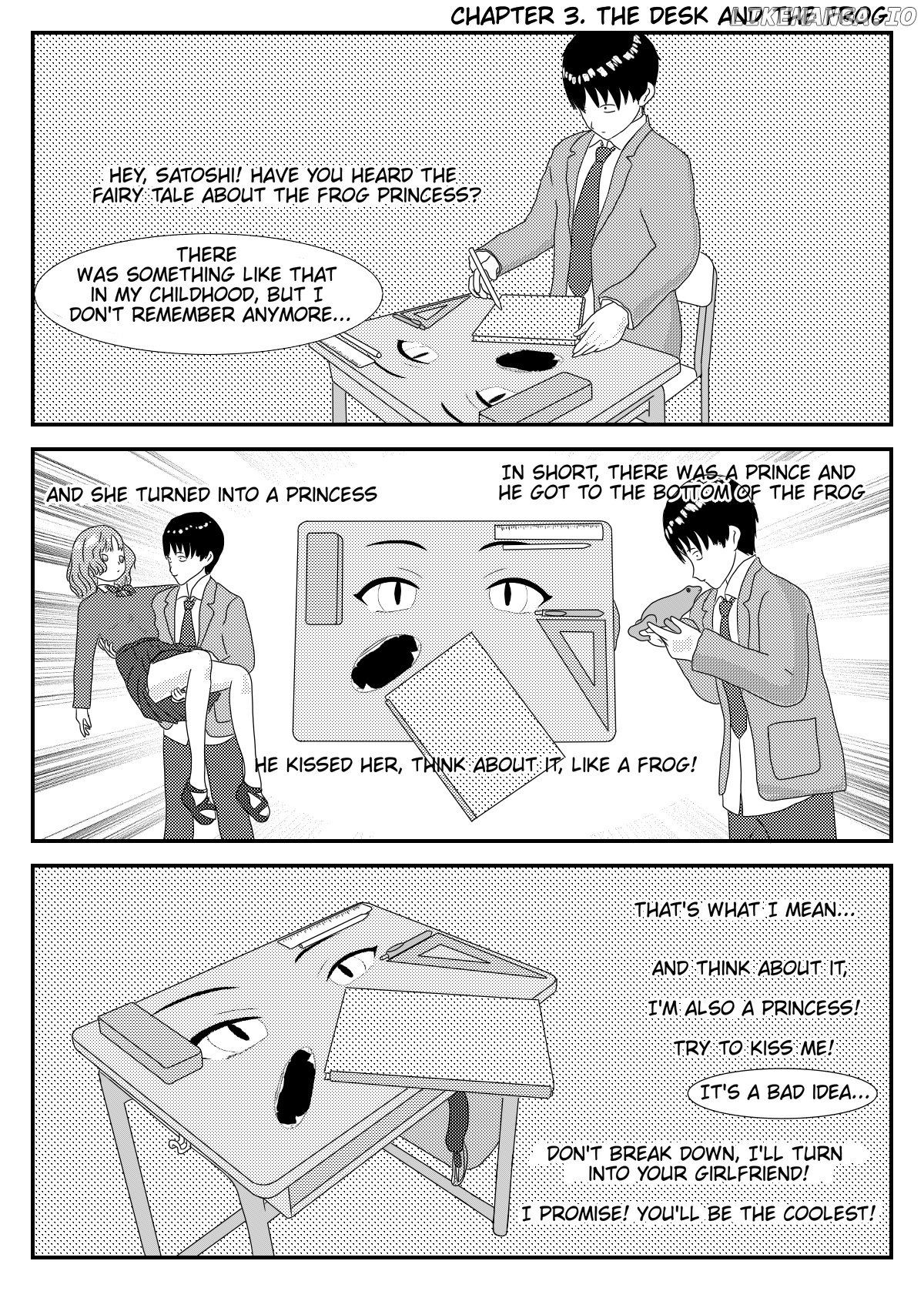 My School Desk - The Demon! chapter 3 - page 1