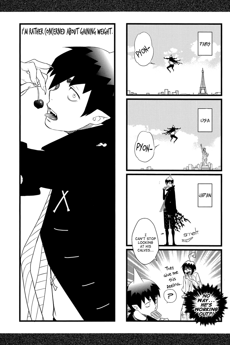 Blue Exorcist - The Paradox Of Hedonism (Doujinshi) chapter 1 - page 21