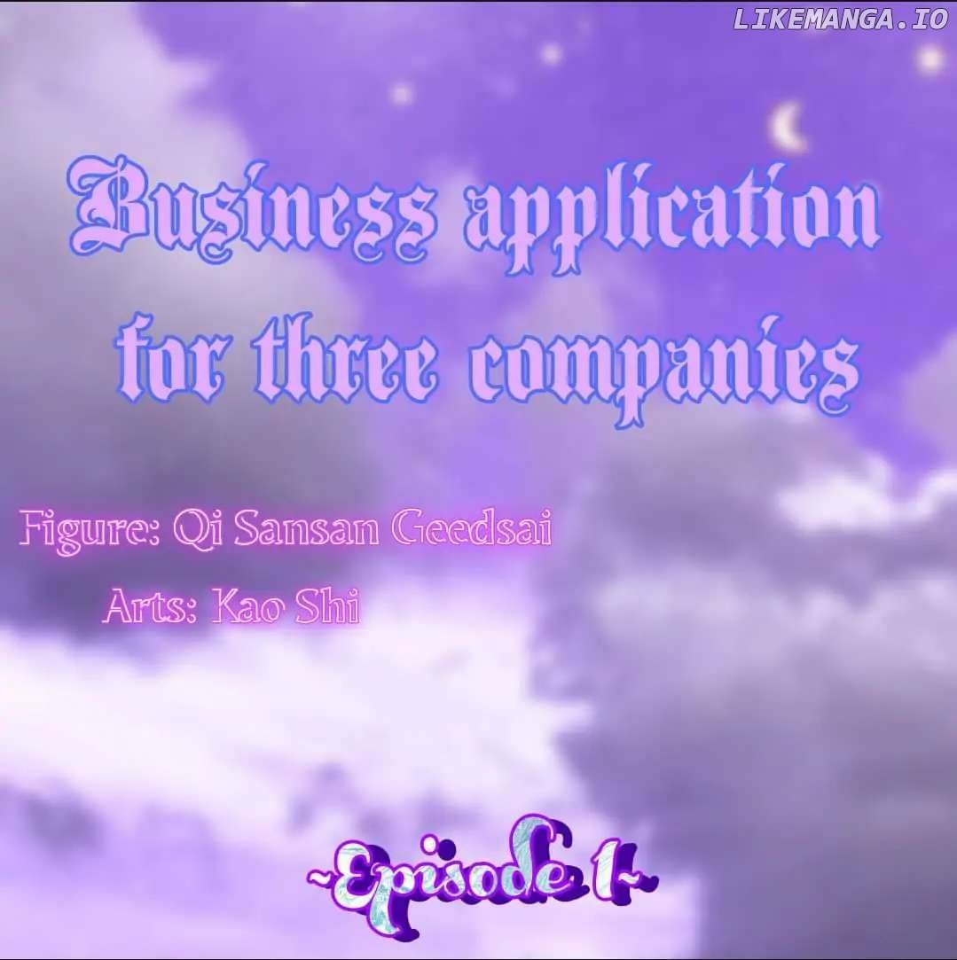 Business Application For Three Companies chapter 1 - page 8