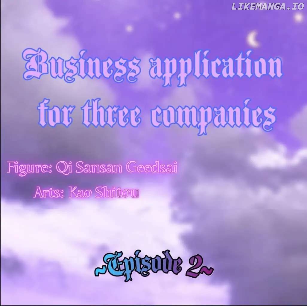 Business Application For Three Companies chapter 2 - page 17