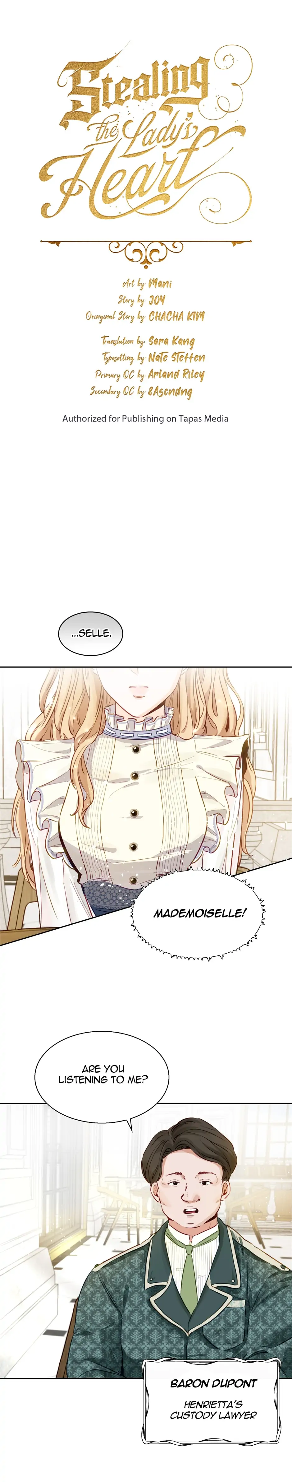 Stealing the Lady's Heart Chapter 3 - page 14