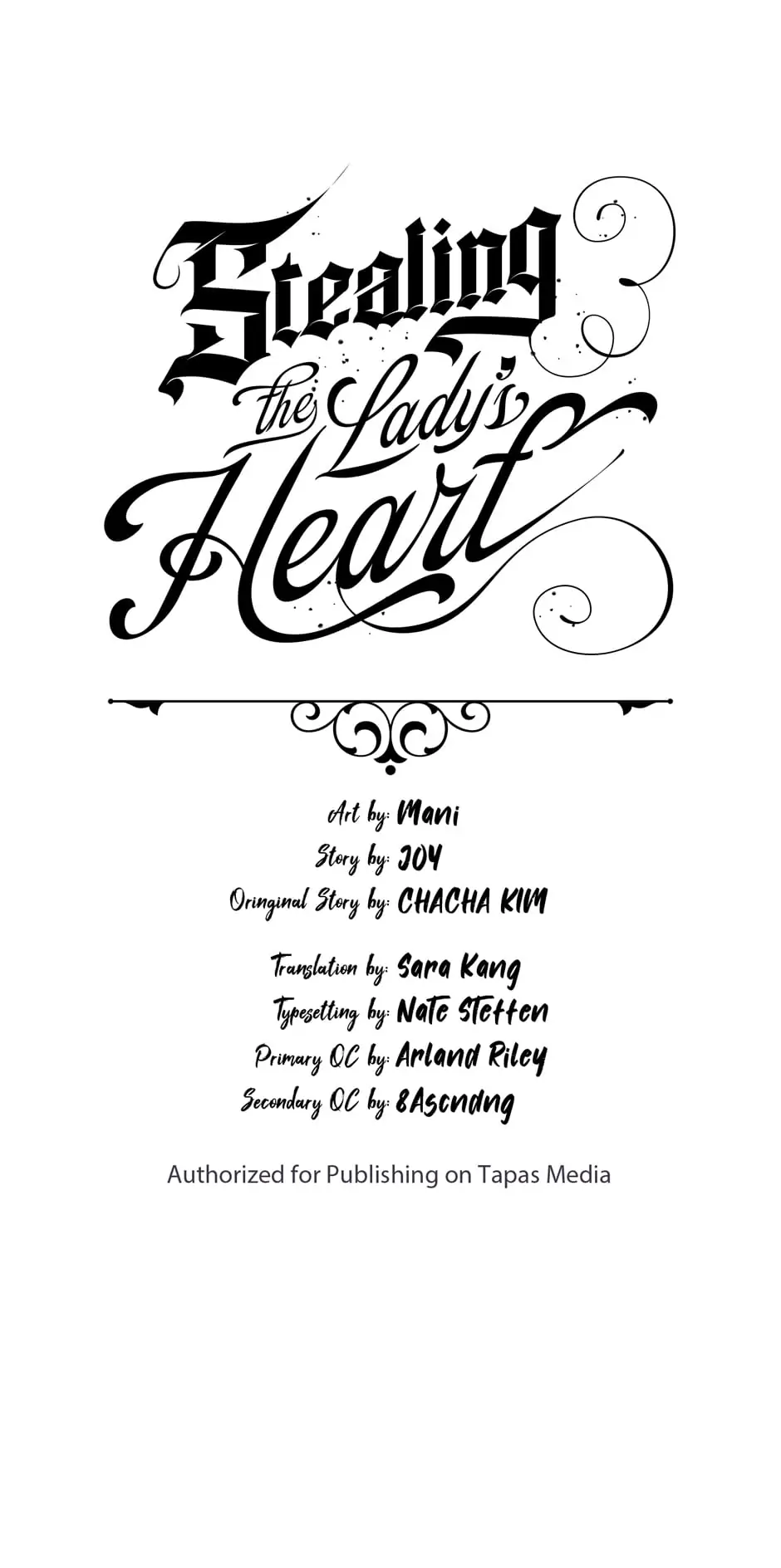 Stealing the Lady's Heart Chapter 9 - page 5