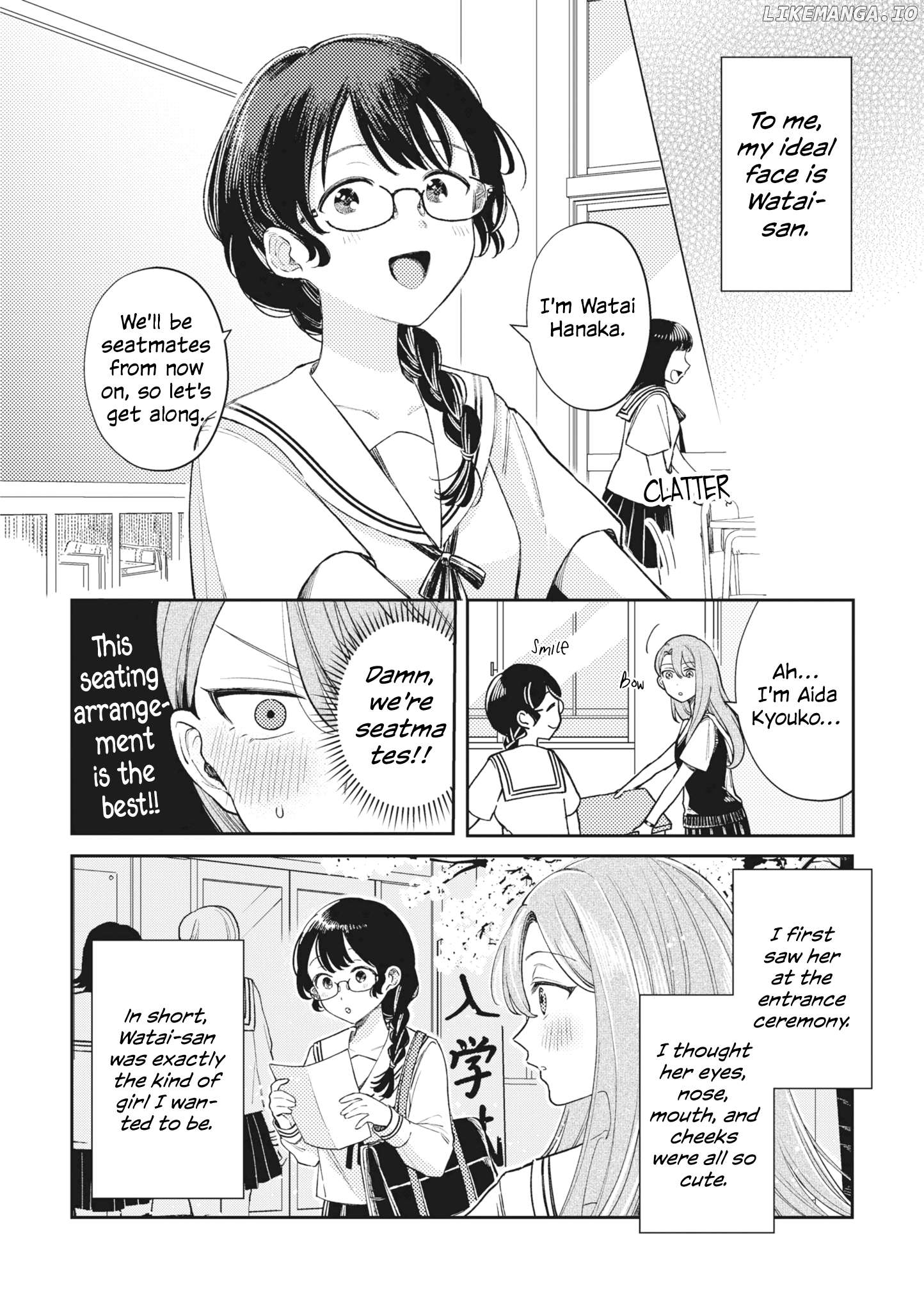 Tonari No Seki Ga Suki Na Hito Datta Gakusei Yuri Anthology Chapter 6 - page 2