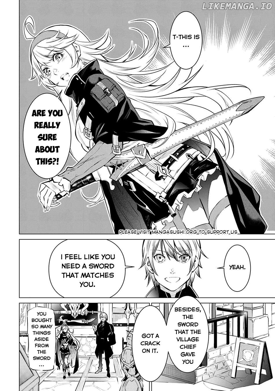 SSS RANK DUNGEON DE KNIFE ICHIHON TEWATASARE TSUIHOU SARETA HAKUMA DOUSHI Chapter 14.2 - page 6