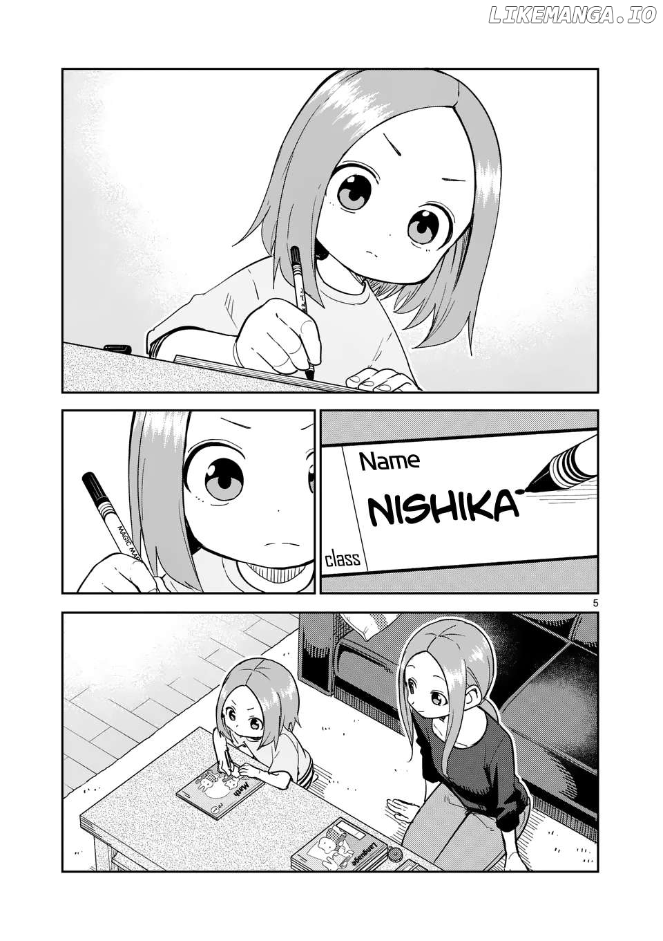 Karakai Jouzu no (Moto) Takagi-san Chapter 314 - page 5