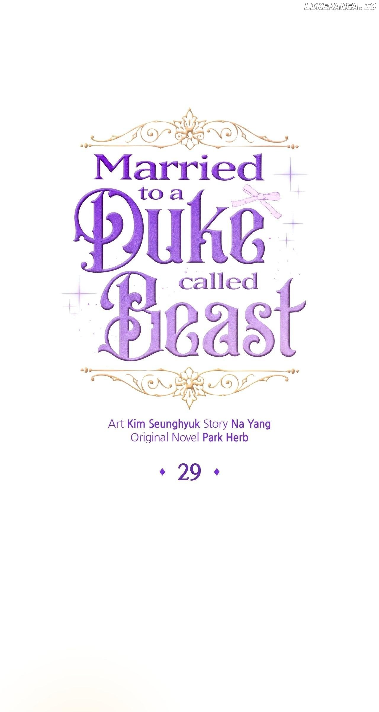 I Got Married to a Duke Called Beast Chapter 29 - page 34