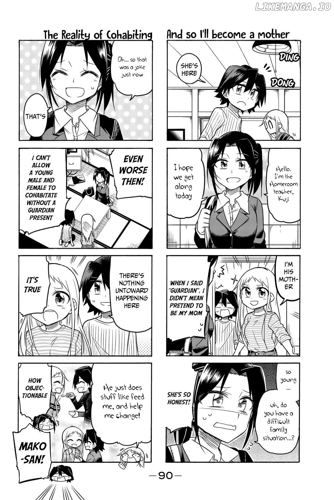 Mako-san Wa Shindemo Jiritsu Shinai Chapter 57 - page 3