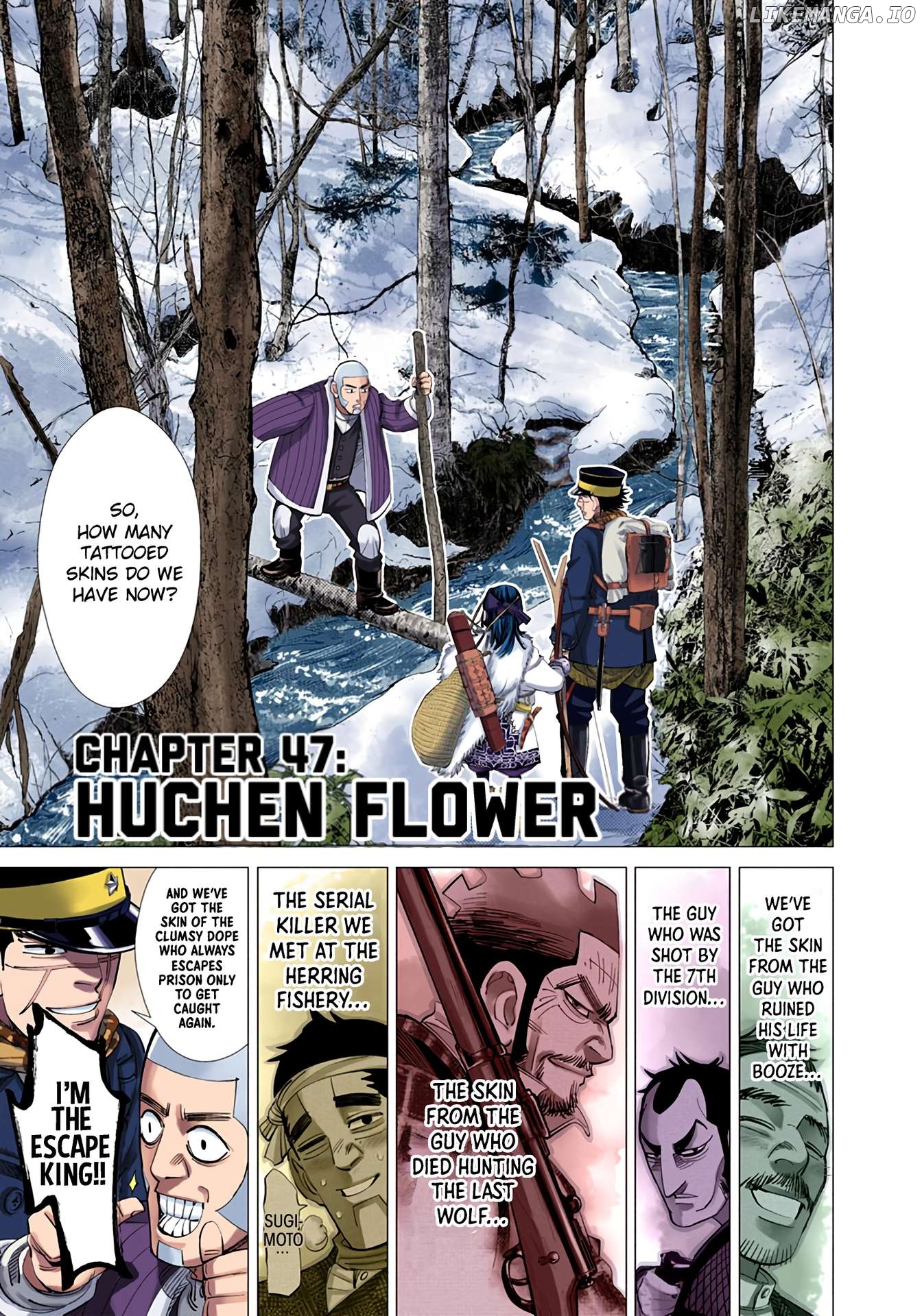 Golden Kamuy - Digital Colored Comics Chapter 55 - page 1