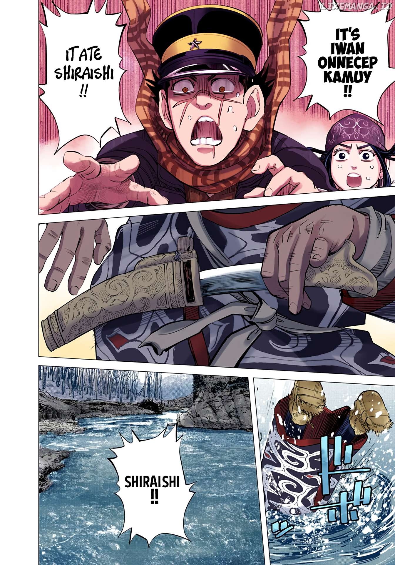 Golden Kamuy - Digital Colored Comics Chapter 55 - page 14