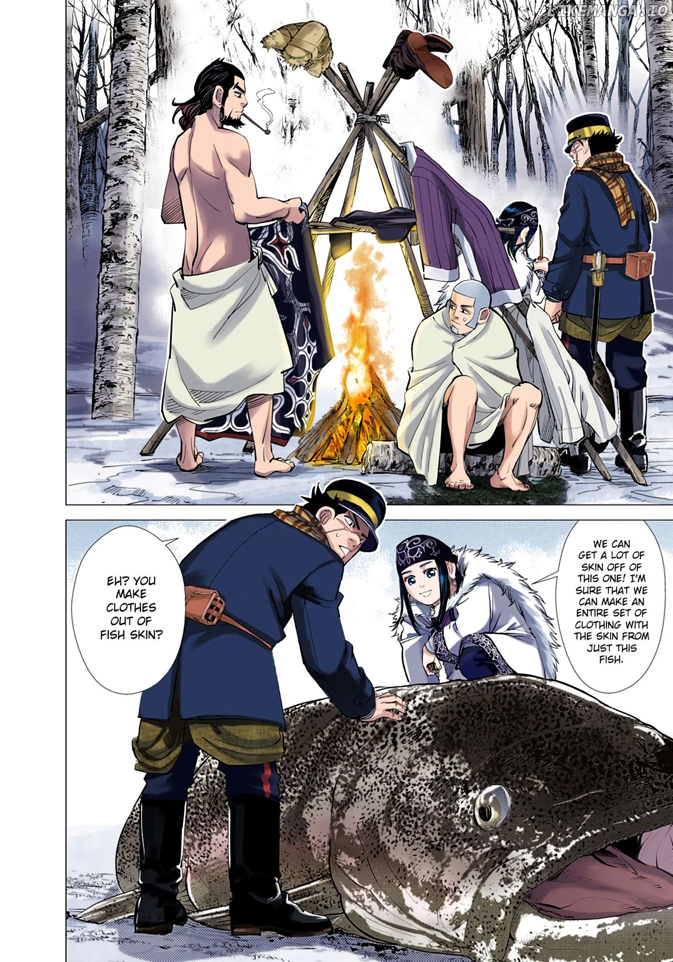 Golden Kamuy - Digital Colored Comics Chapter 56 - page 2