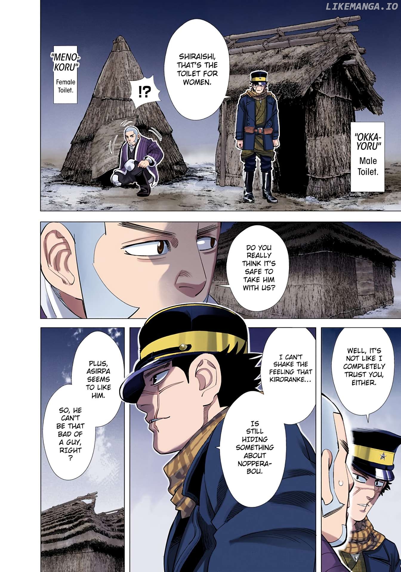 Golden Kamuy - Digital Colored Comics Chapter 57 - page 14