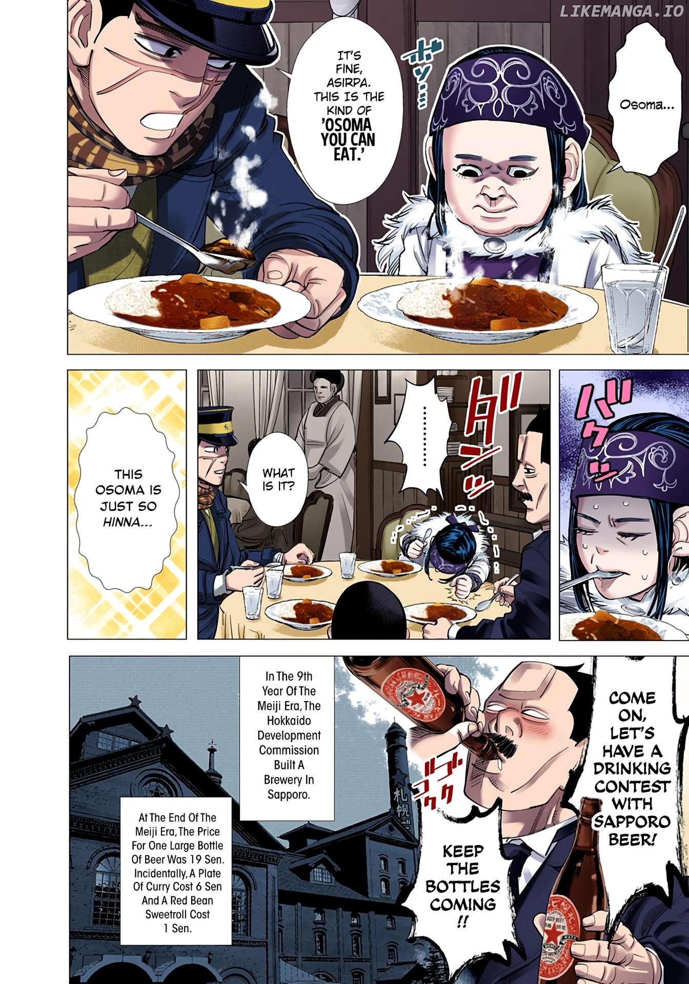 Golden Kamuy - Digital Colored Comics Chapter 60 - page 12