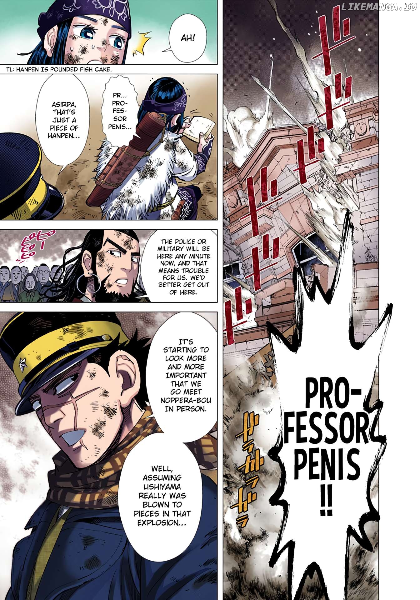 Golden Kamuy - Digital Colored Comics Chapter 62 - page 16