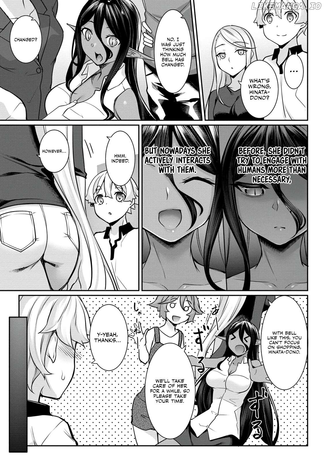 Chotto Dake Ai Ga Omoi Dark Elf Ga Isekai Kara Oikakete Kita Chapter 12.1 - page 7