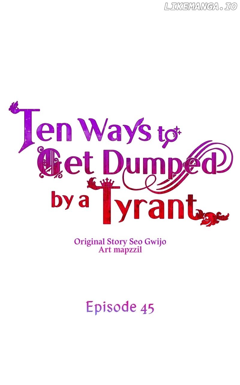 Ten Ways to Get Dumped by a Tyrant Chapter 45 - page 1