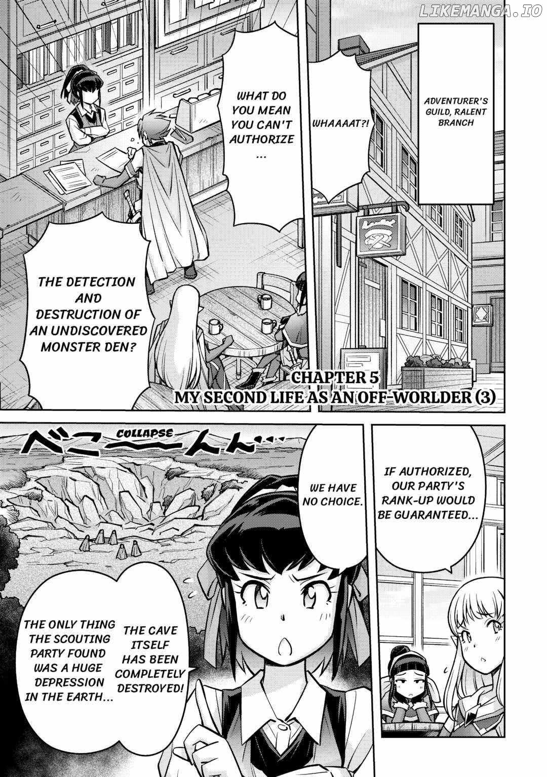 Summoned by being involved!? And I was "God"?? Chapter 5 - page 1