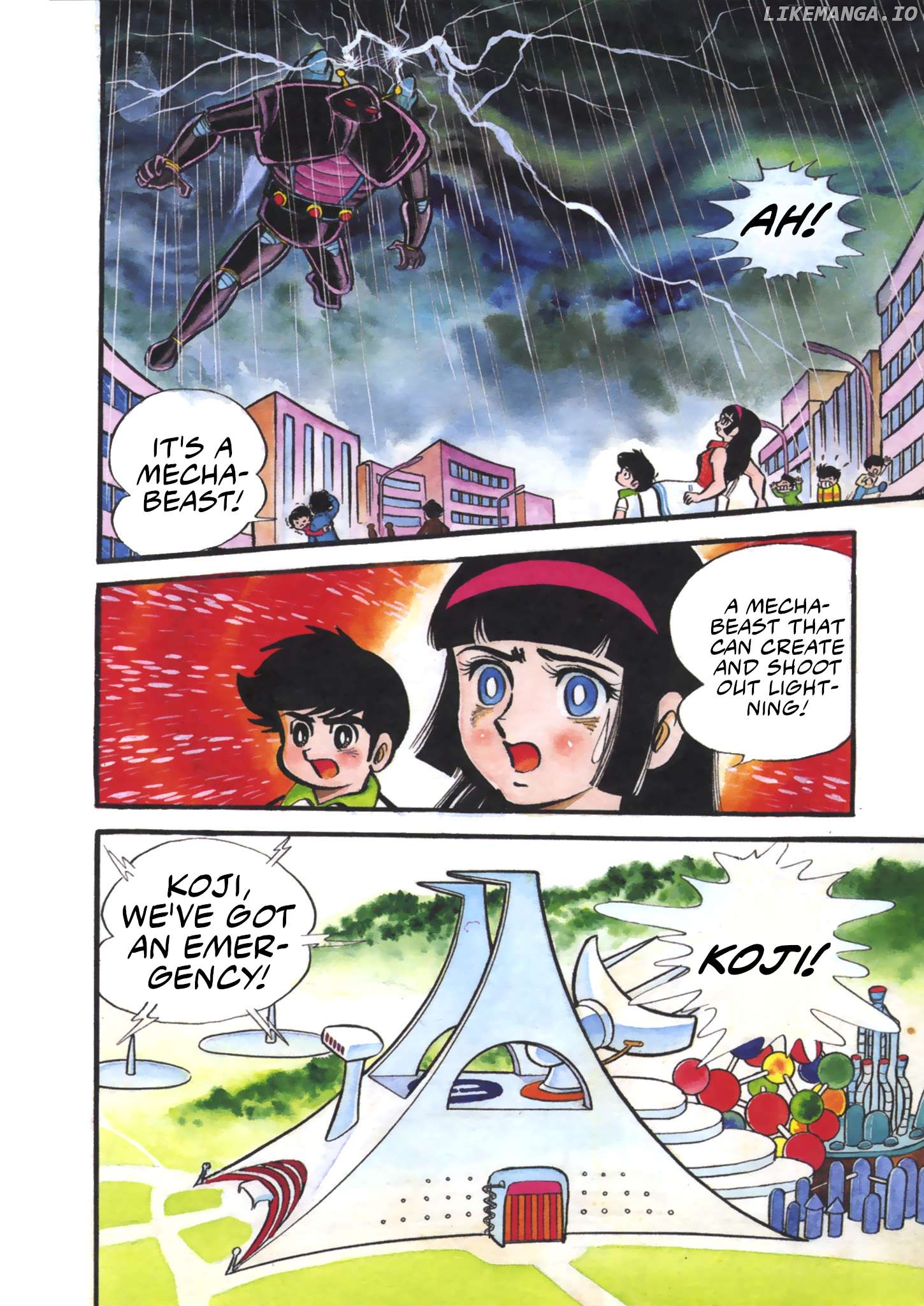 Mazinger Z (Outa Gosaku) Chapter 8 - page 4