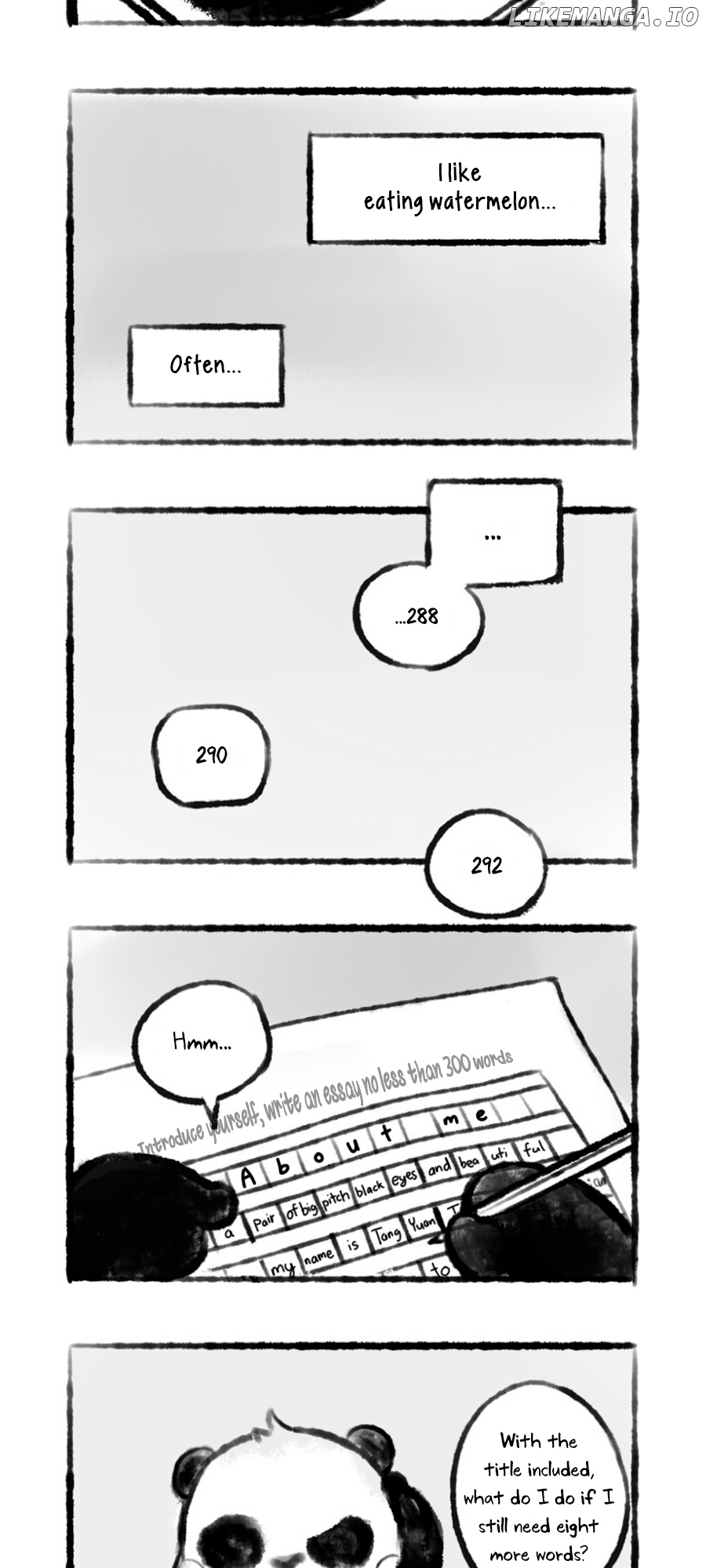 Busy Panda chapter 1 - page 4