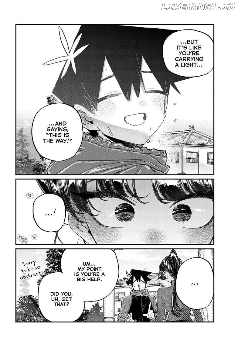 Komi-san wa Komyushou Desu Chapter 478 - page 17