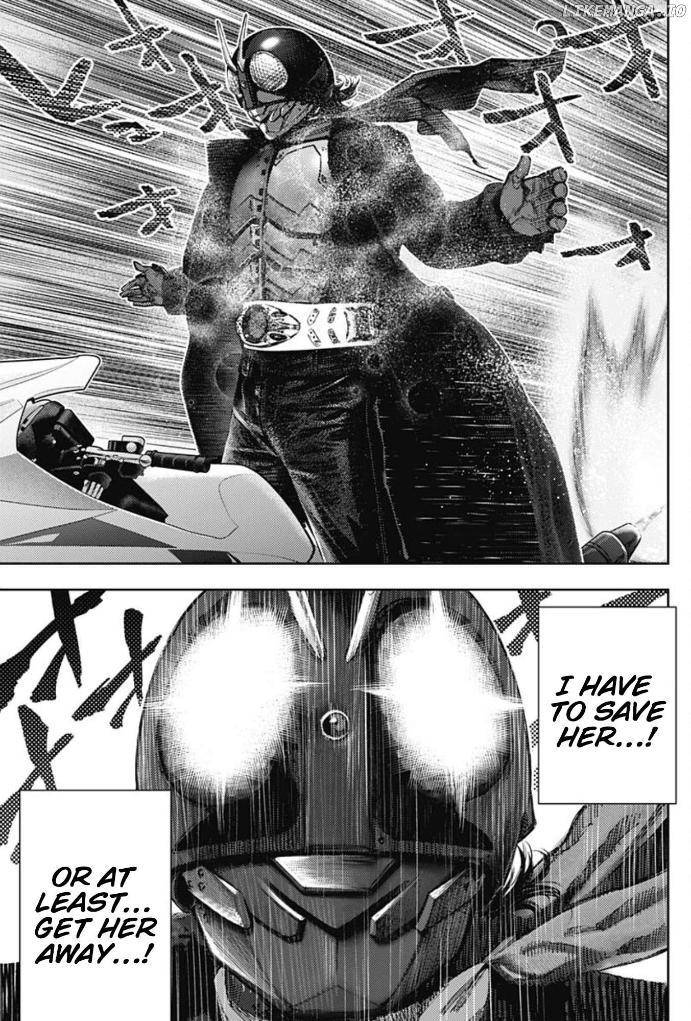 There is no true peace in this world -Shin Kamen Rider SHOCKER SIDE- Chapter 59 - page 7