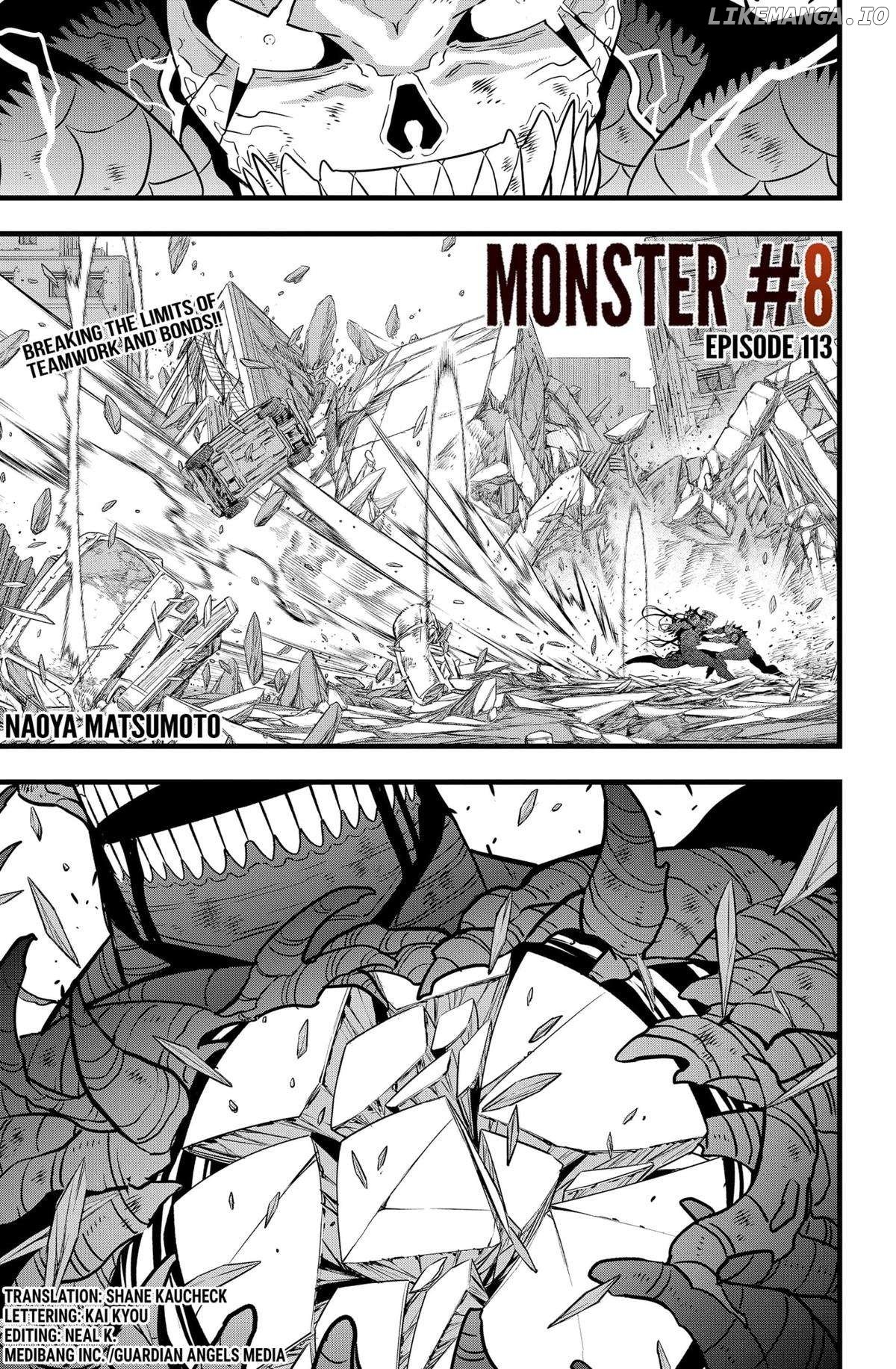 Kaiju No. 8 Chapter 113 - page 1