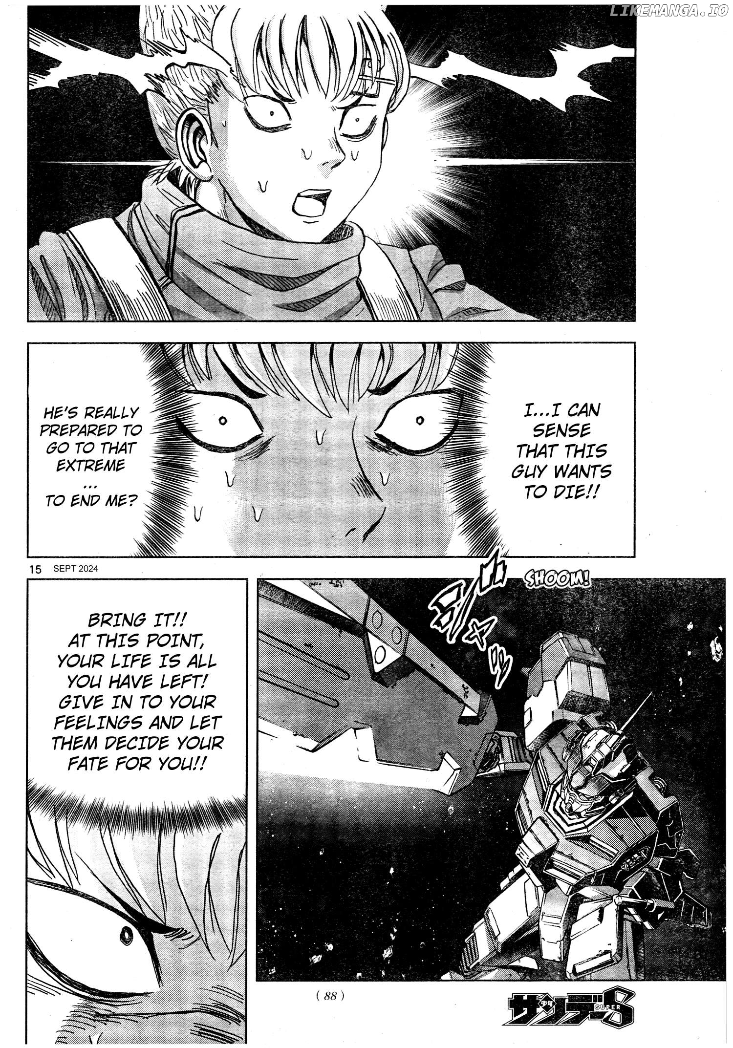 Mobile Suit Gundam Aggressor Chapter 110 - page 14