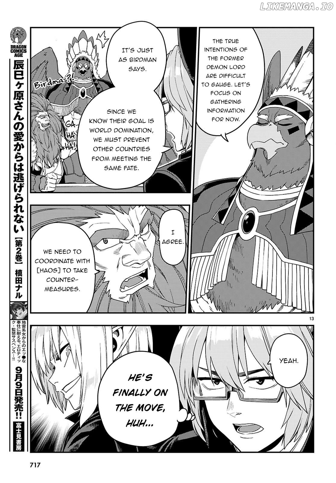 Konjiki no Moji Tsukai - Yuusha Yonin ni Makikomareta Unique Cheat Chapter 111 - page 14