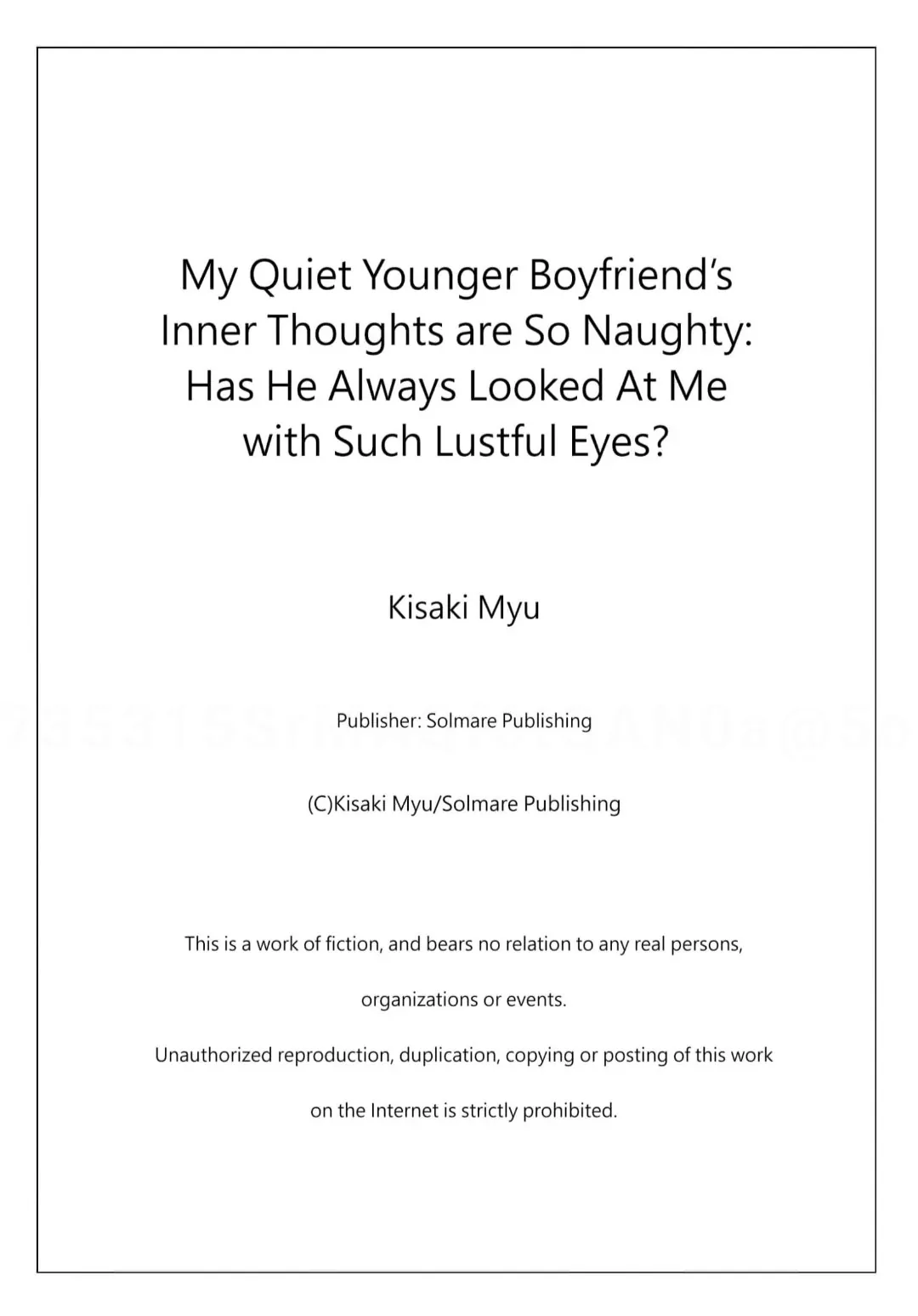 My Quiet Younger Boyfriend's Inner Thoughts are So Naughty: Has He Always Looked at Me With Such Lustful Eyes? Chapter 5 - page 28