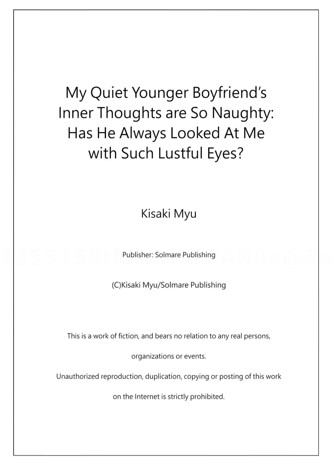 My Quiet Younger Boyfriend's Inner Thoughts are So Naughty: Has He Always Looked at Me With Such Lustful Eyes? Chapter 7 - page 30