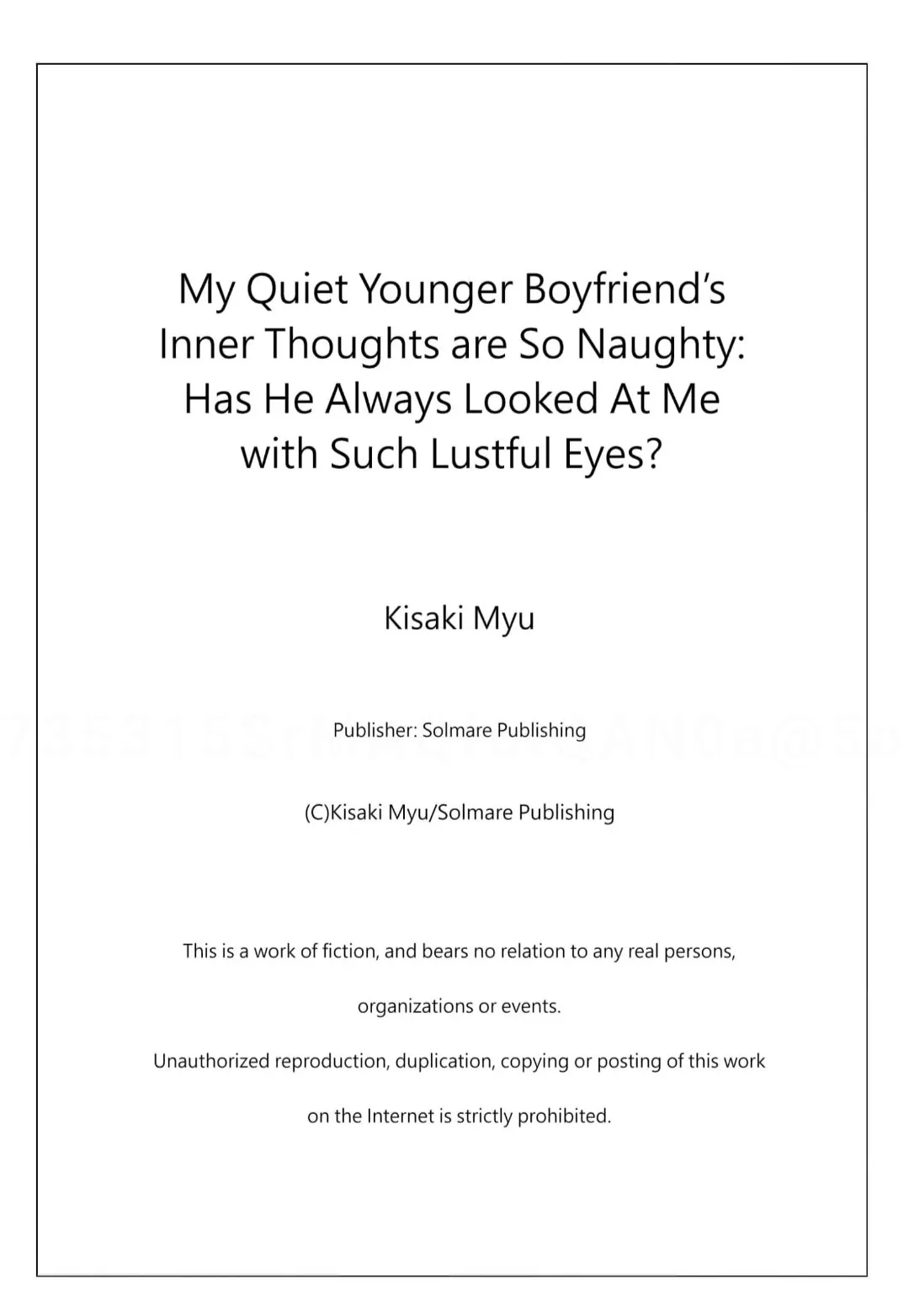 My Quiet Younger Boyfriend's Inner Thoughts are So Naughty: Has He Always Looked at Me With Such Lustful Eyes? Chapter 10 - page 27