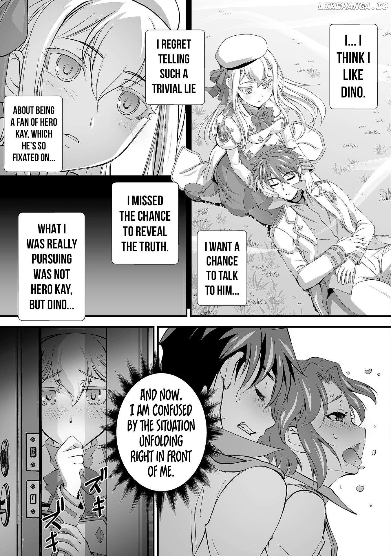 The Reward For Keeping Quiet Was Sex With Girls Dressed As Men Chapter 13 - page 10