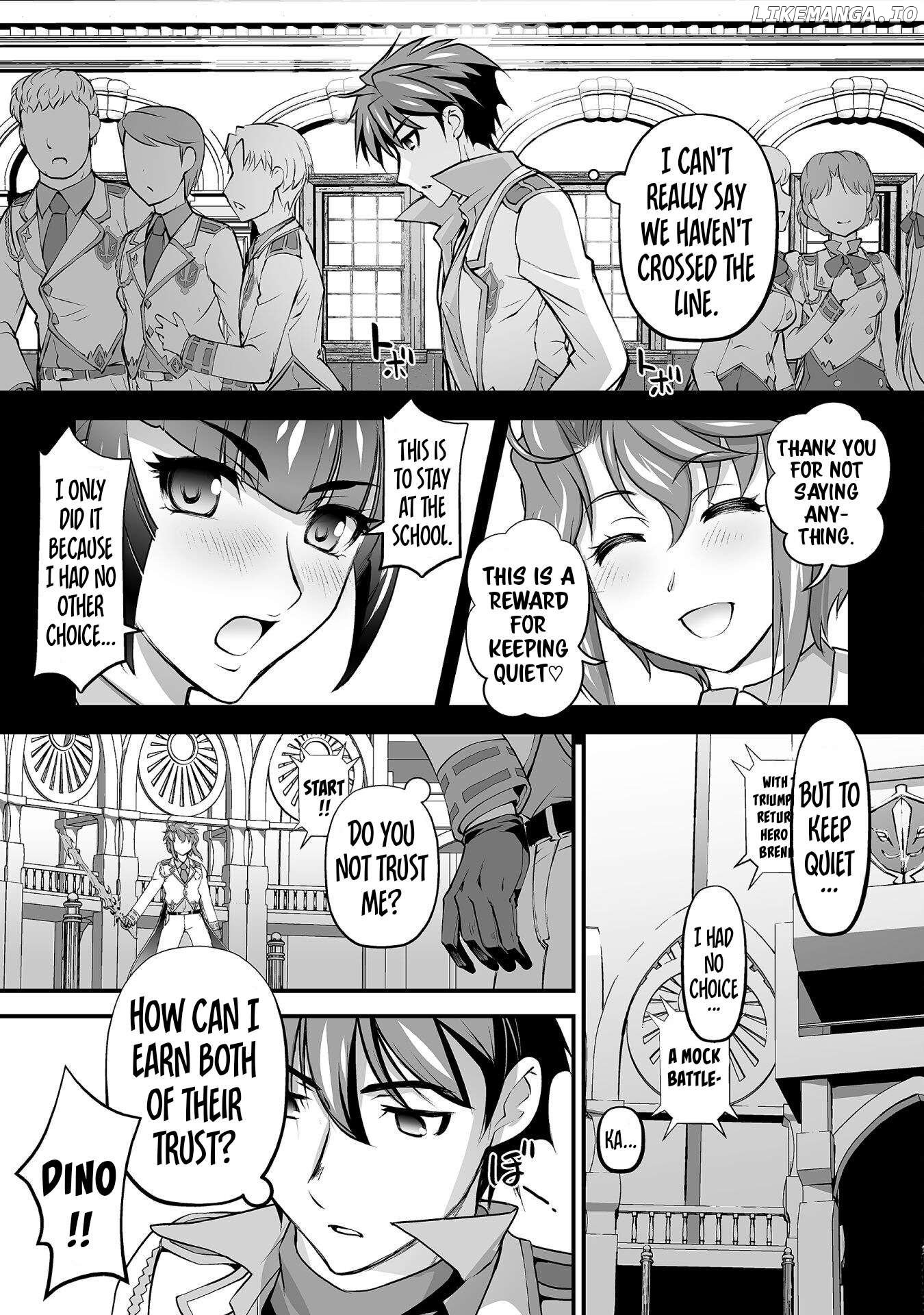 The Reward For Keeping Quiet Was Sex With Girls Dressed As Men Chapter 13 - page 15