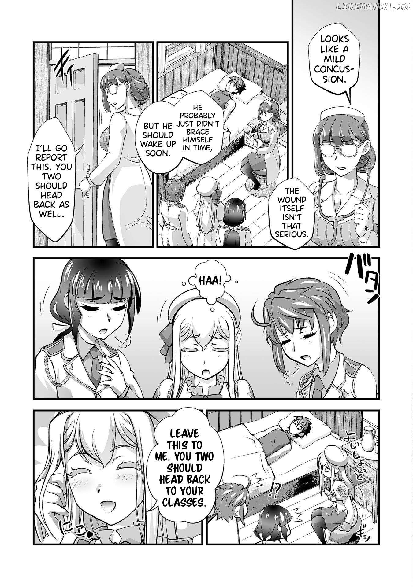 The Reward For Keeping Quiet Was Sex With Girls Dressed As Men Chapter 13 - page 18