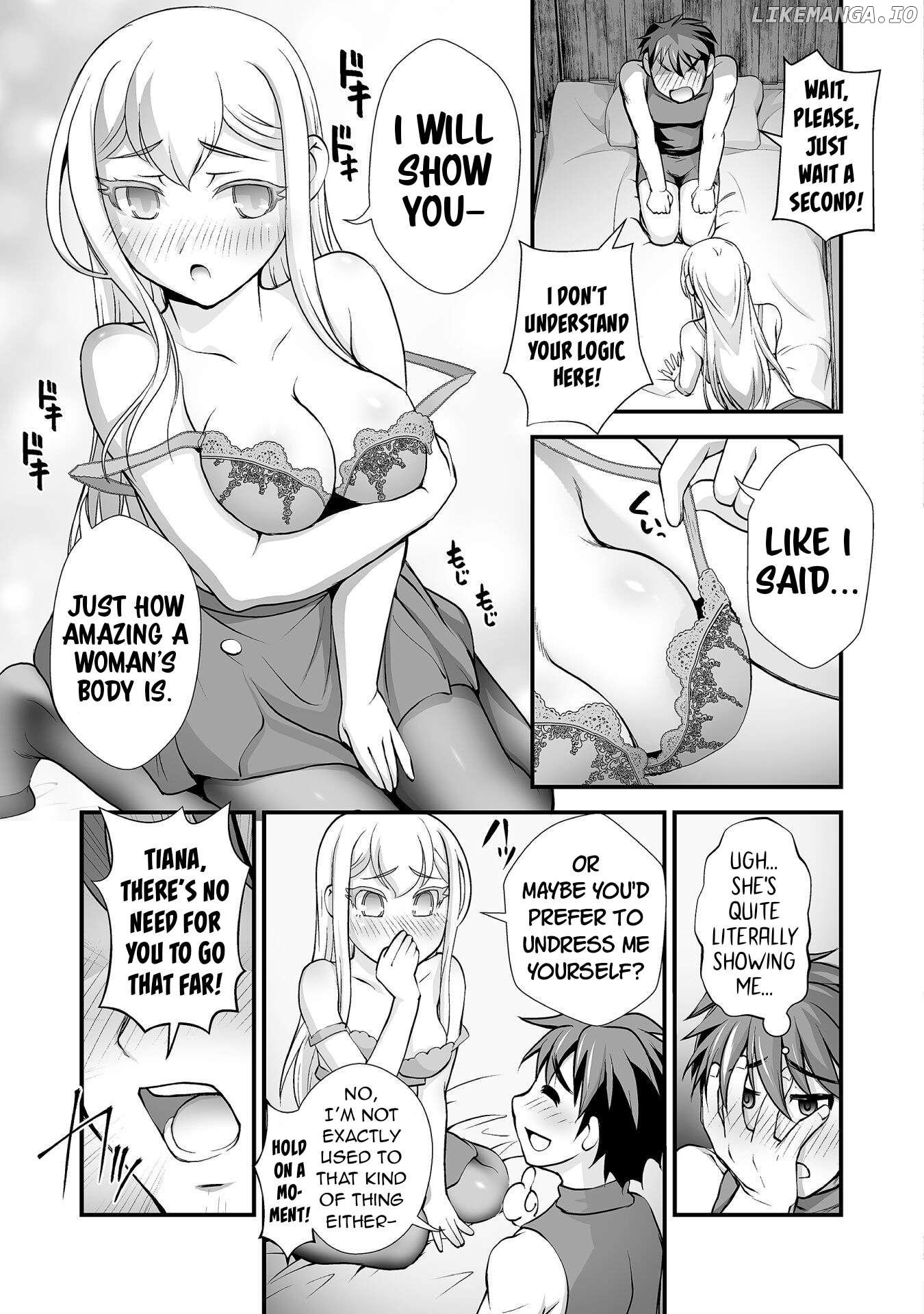 The Reward For Keeping Quiet Was Sex With Girls Dressed As Men Chapter 14 - page 10