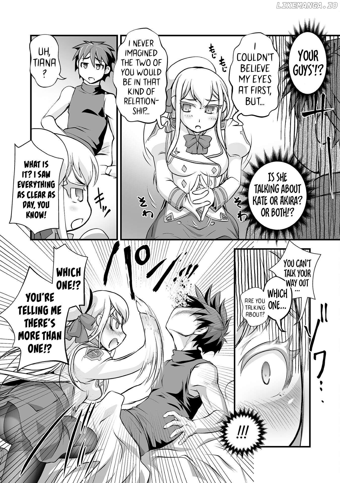 The Reward For Keeping Quiet Was Sex With Girls Dressed As Men Chapter 14 - page 5