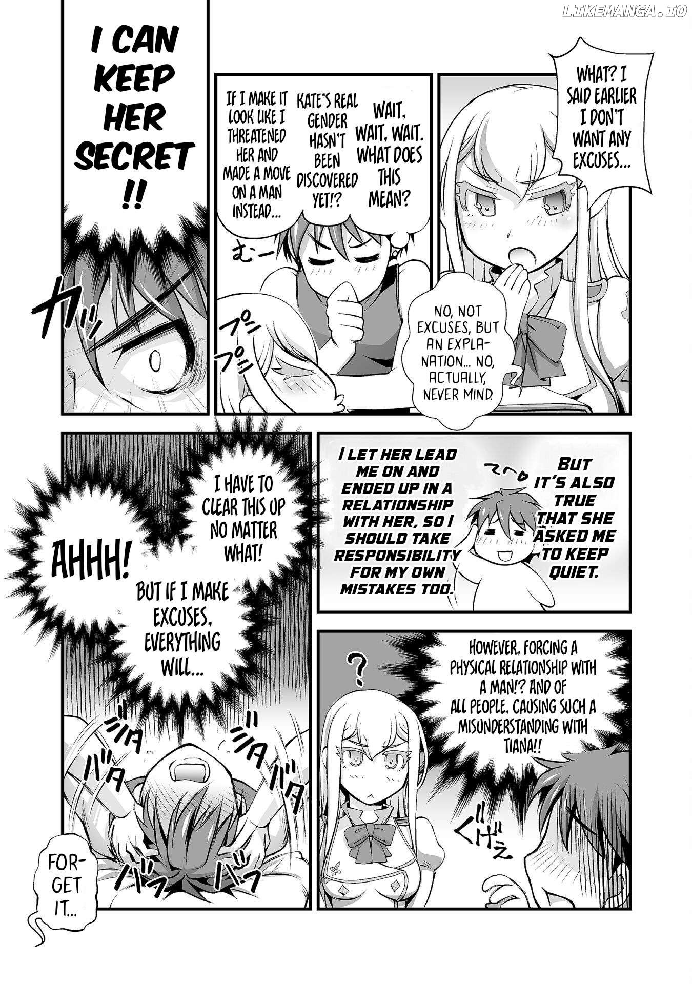 The Reward For Keeping Quiet Was Sex With Girls Dressed As Men Chapter 14 - page 7