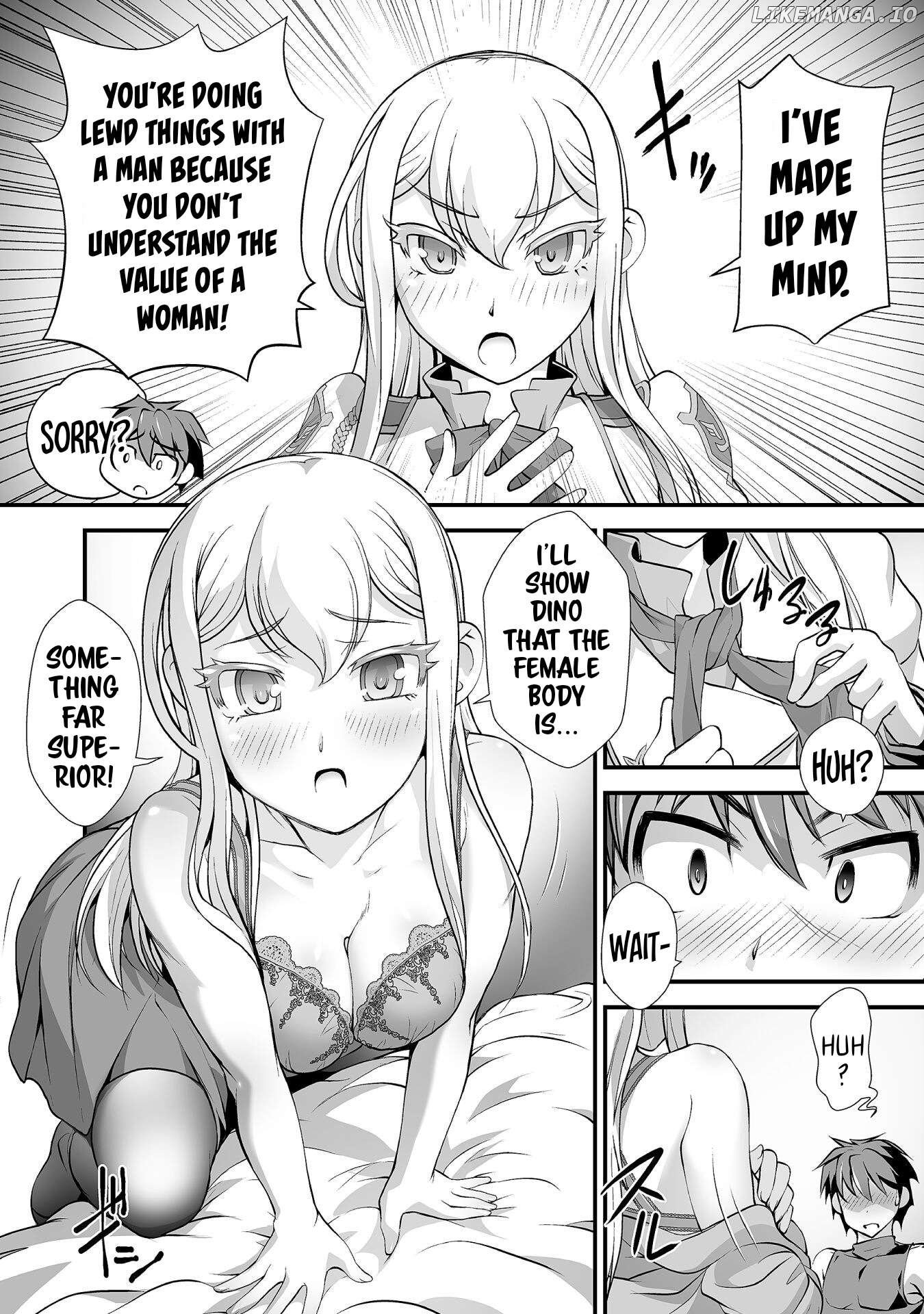 The Reward For Keeping Quiet Was Sex With Girls Dressed As Men Chapter 14 - page 9