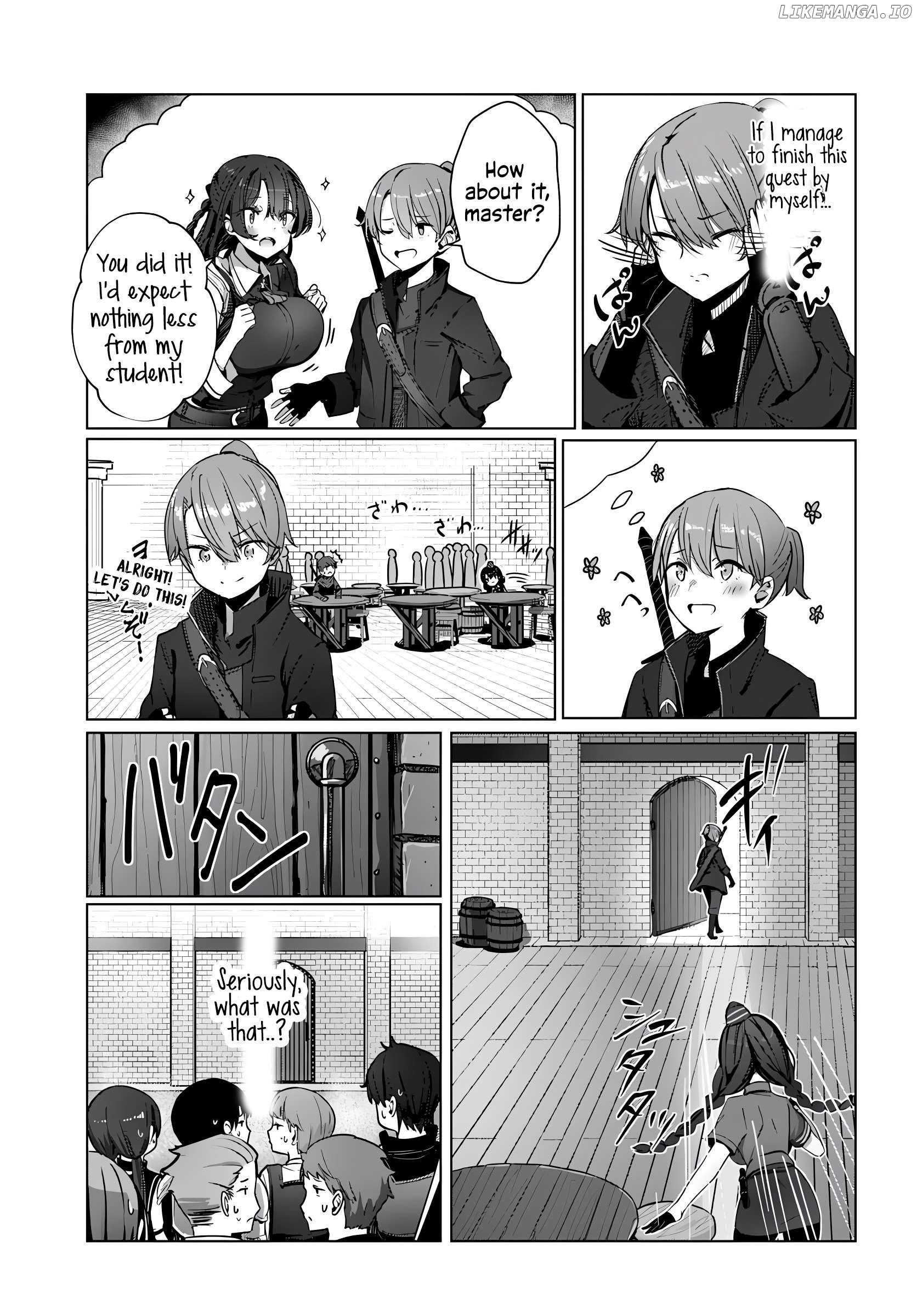 My Female Sword Master, Who I Live With, Is So Cute That I’m Happy Every Day Chapter 4 - page 8