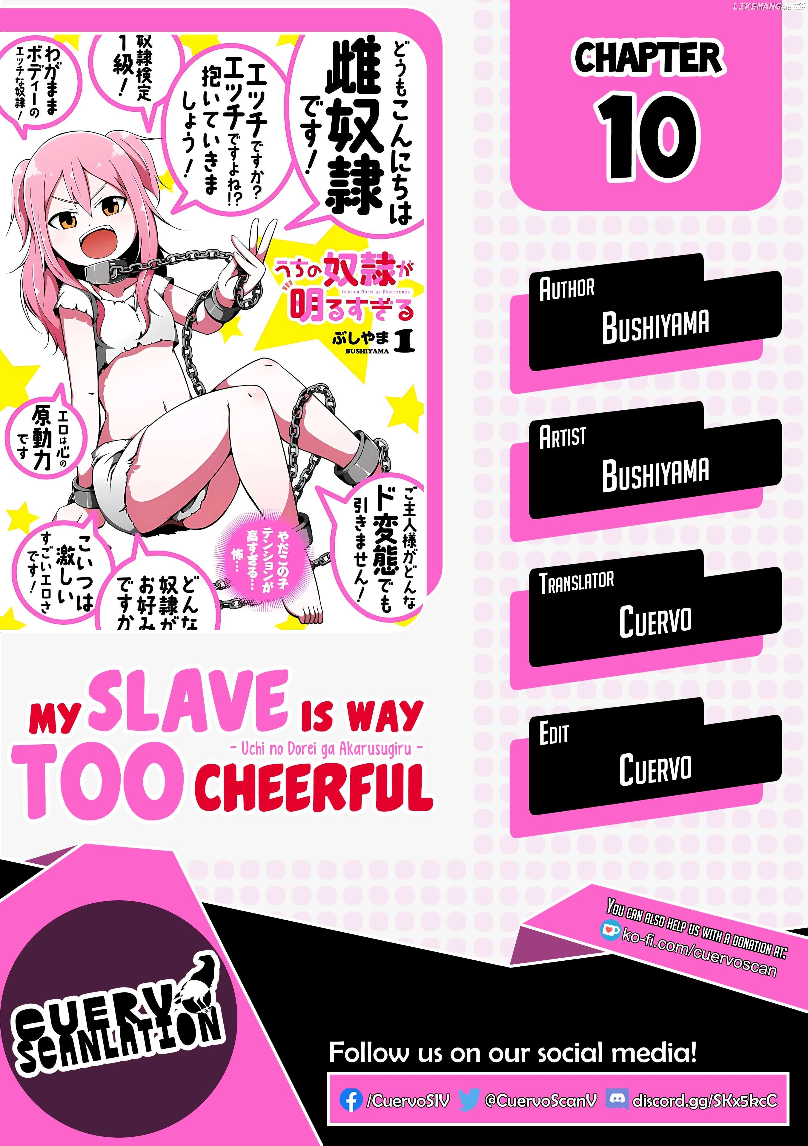 My Slave Is Way Too Cheerful Chapter 10 - page 1