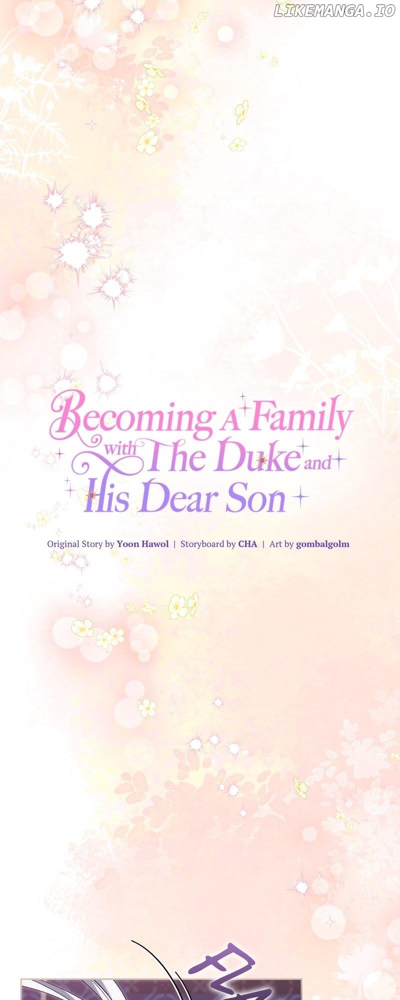 Becoming A Family With The Duke and His Dear Son Chapter 9 - page 58